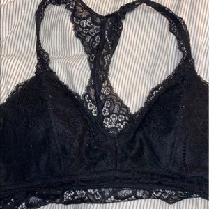 Black Lace Bralette!